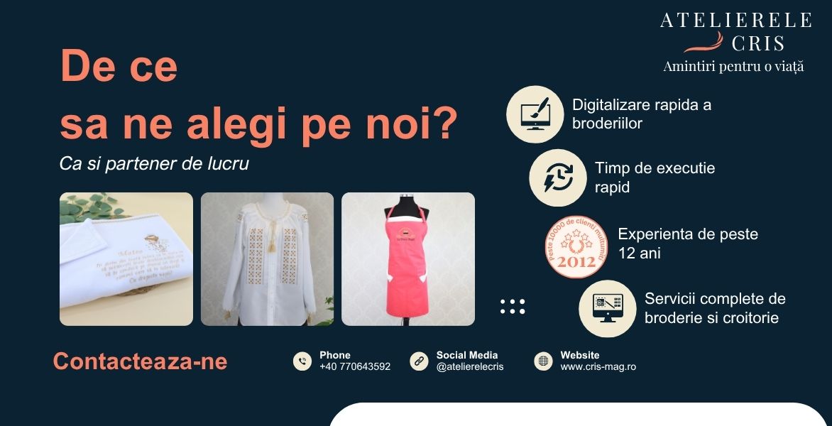 Contact Atelierele Cris